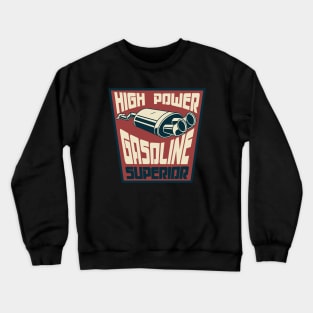 Vintage gasoline oil badge logo Crewneck Sweatshirt